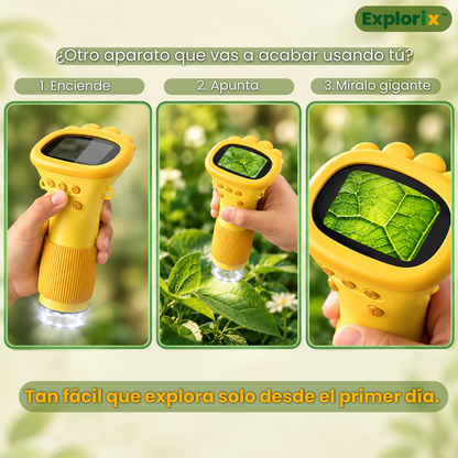 Explorix™ Microscopio Digital para Niños